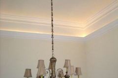 Two Story Foyer with Accent Lighting